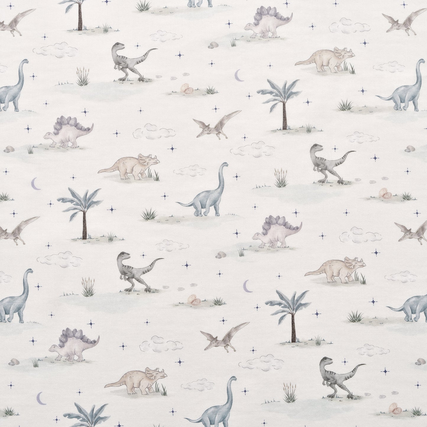 Dino Dreams Swaddle - Sage
