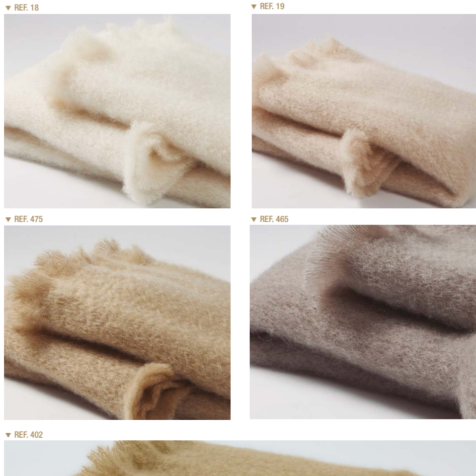Mantas Ezcaray Mohair Blanket