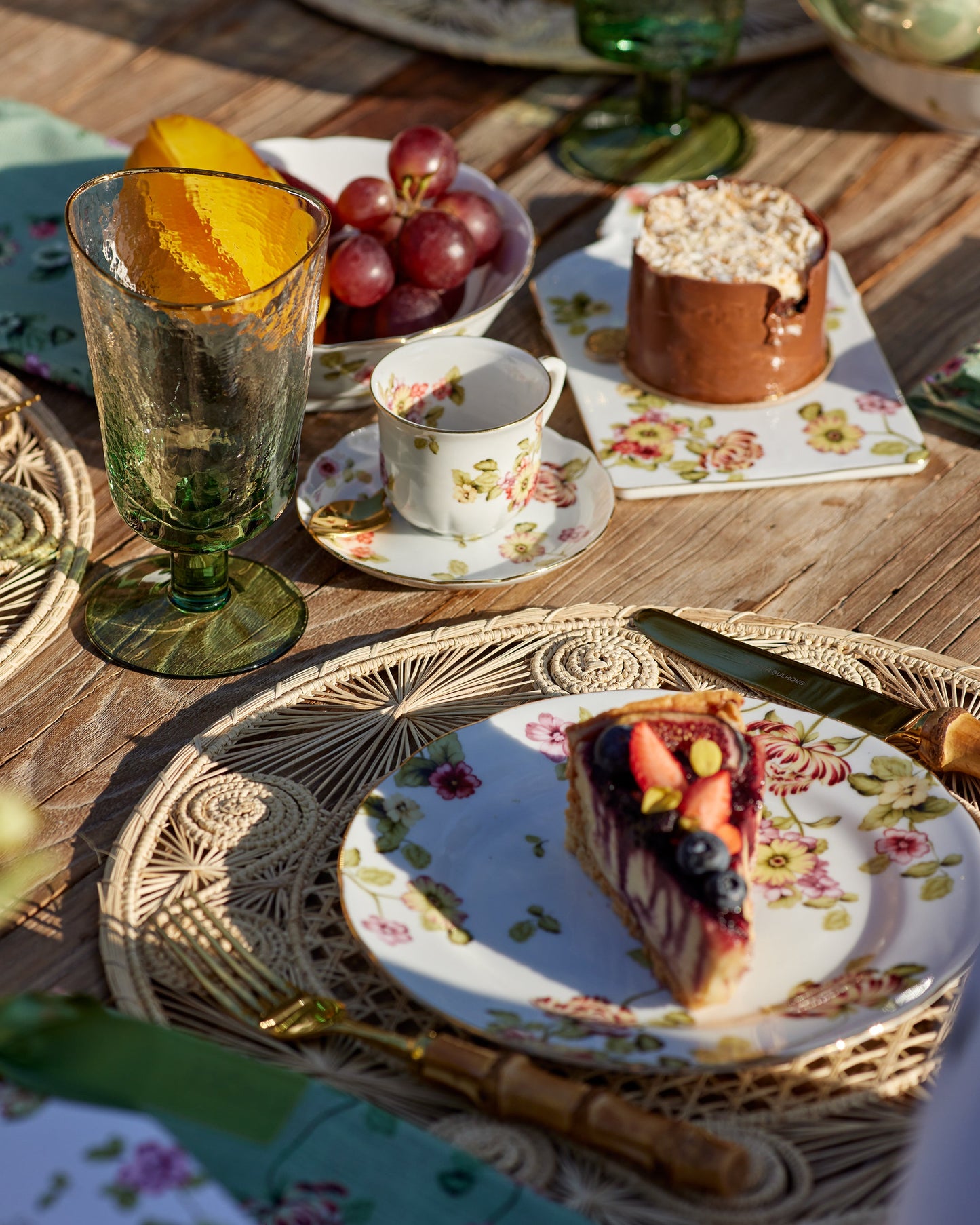 Dessert Plate Flor do Ocidente