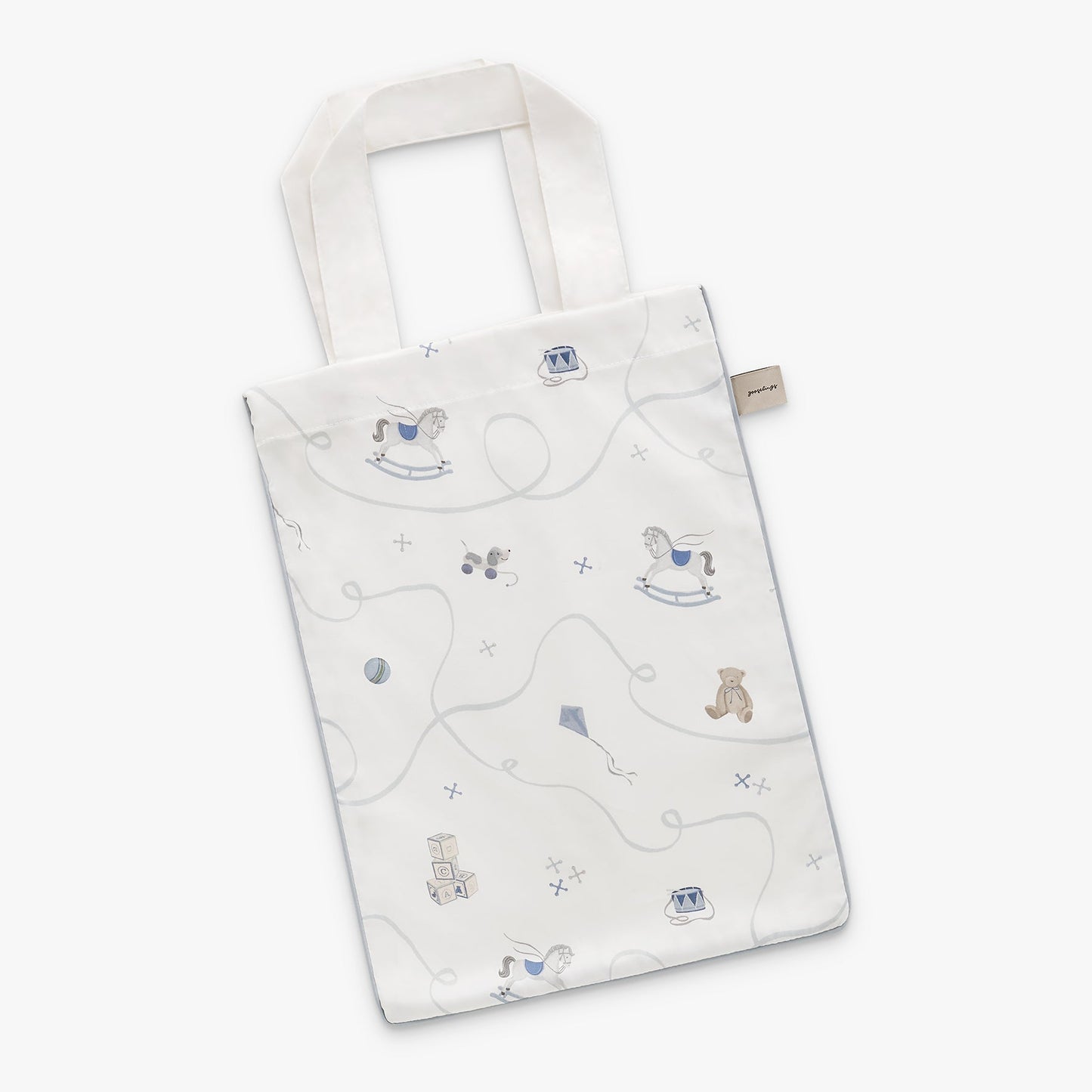 Little Toy Chest Toddler Pillow - Ivory