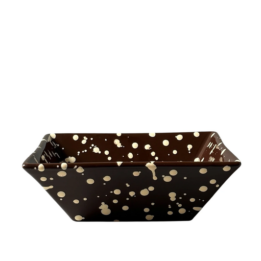 The Chocolate Square Serving Bowl 26.5x26cm