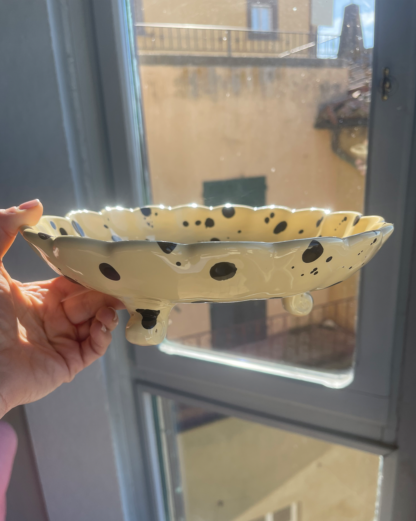 The Baroque Oval Footed Bowl