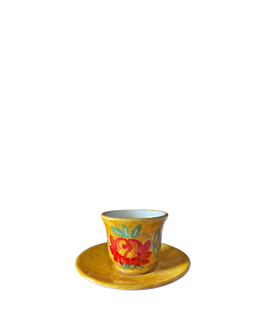 The Red Roses Espresso Cup Campanella