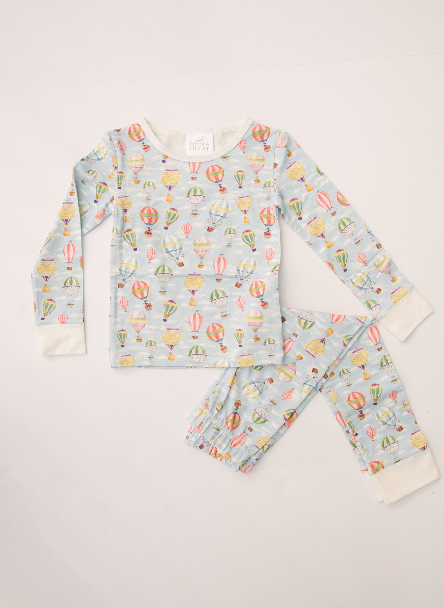 Two Piece Pajamas - Up Up & Away