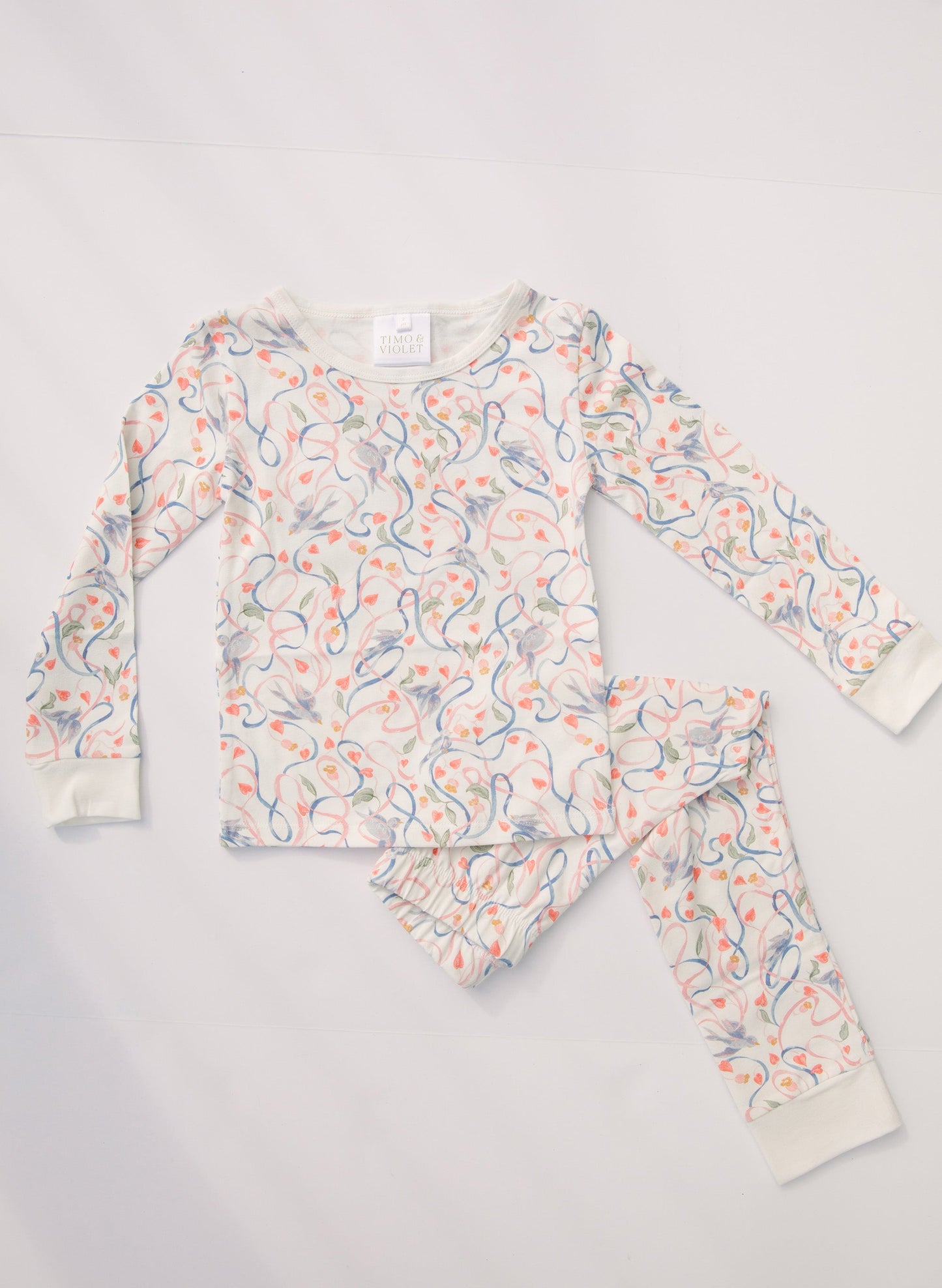 Two Piece Pajamas - Songbird