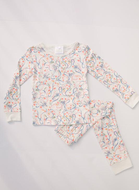 Two Piece Pajamas - Songbird