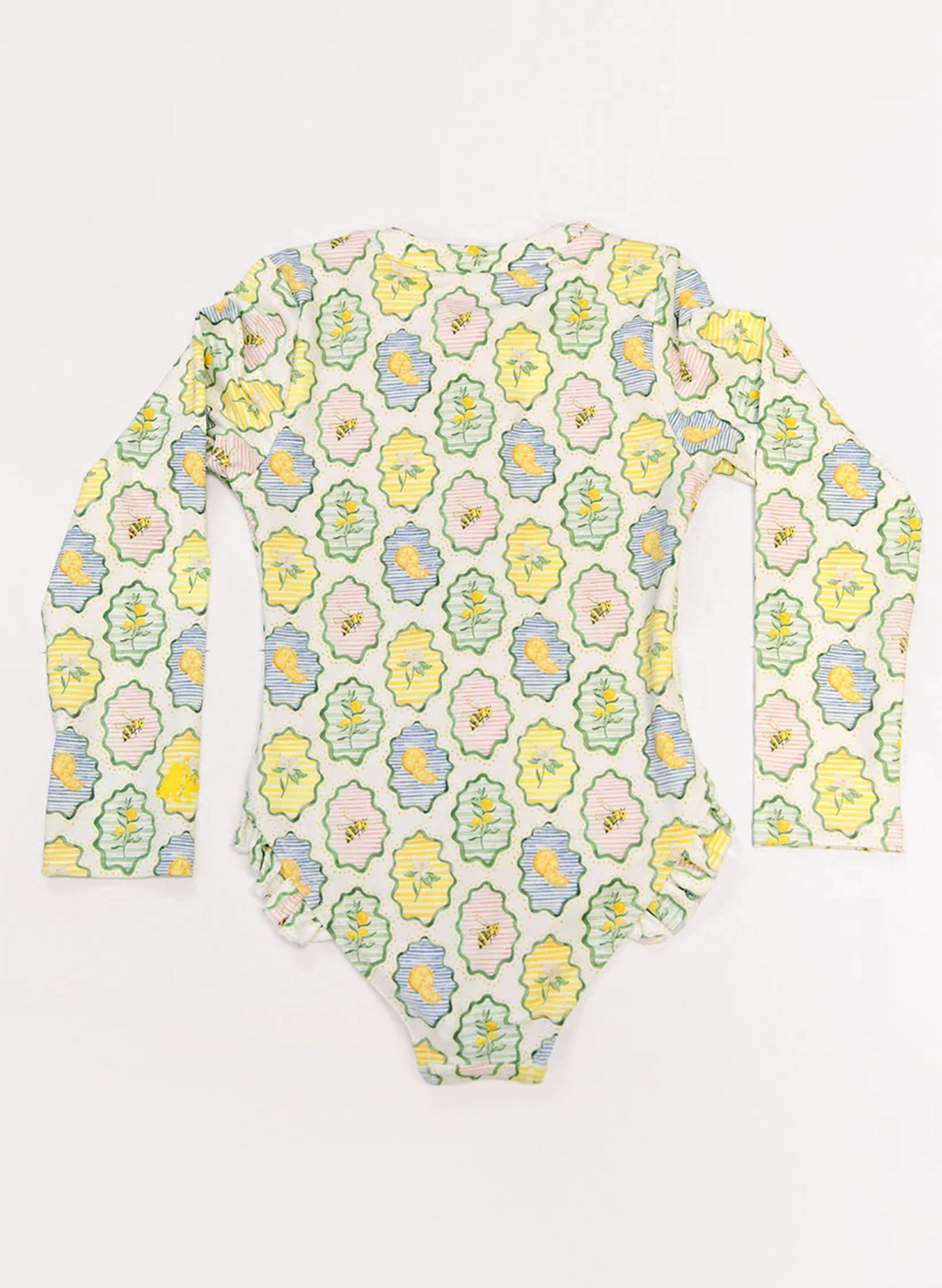 Girl's Rashguard Swimsuit - Nature's Windows