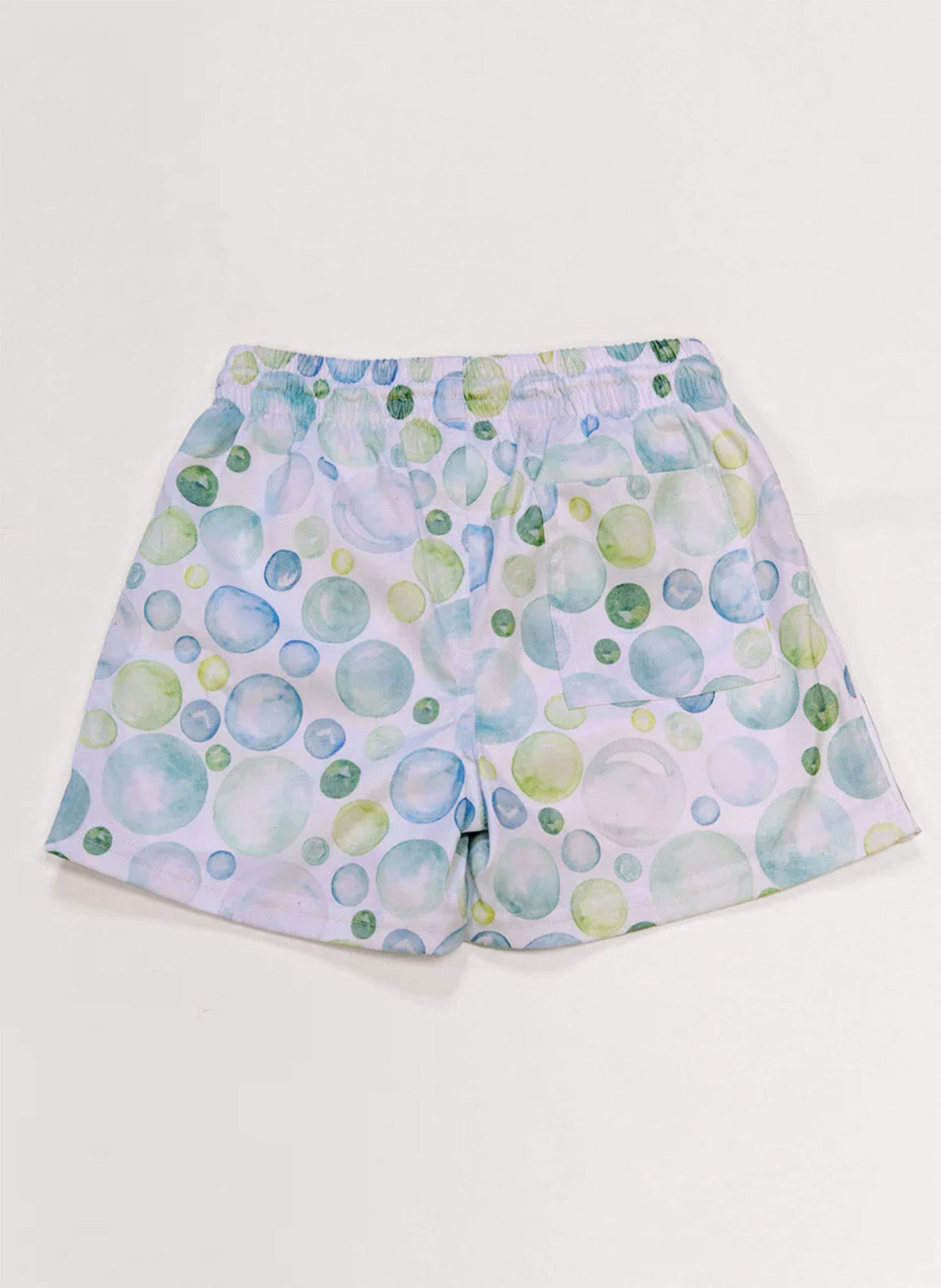 Duck Swim Short - Seafoam Bubbles