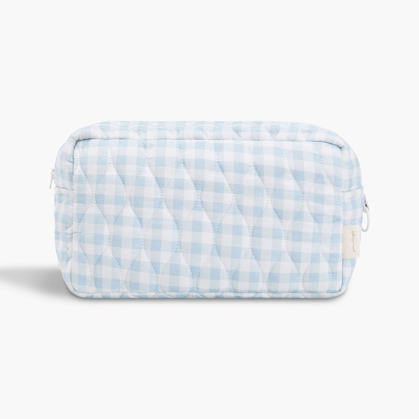 Toiletry Pouch - Blue Gingham