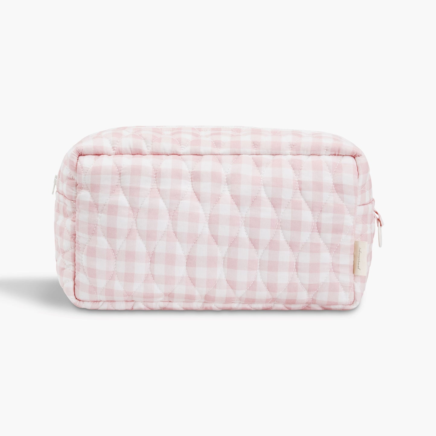Toiletry Pouch - Pink Gingham