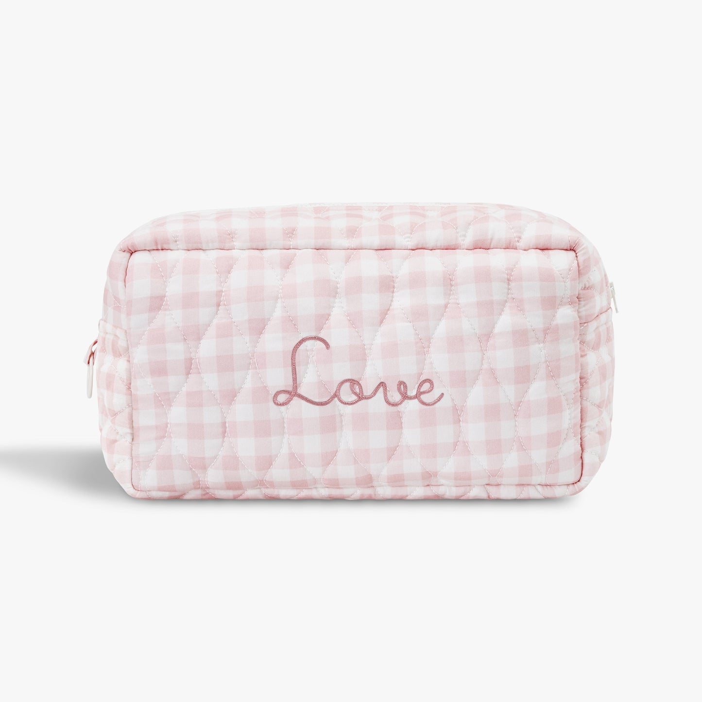 Toiletry Pouch - Pink Gingham