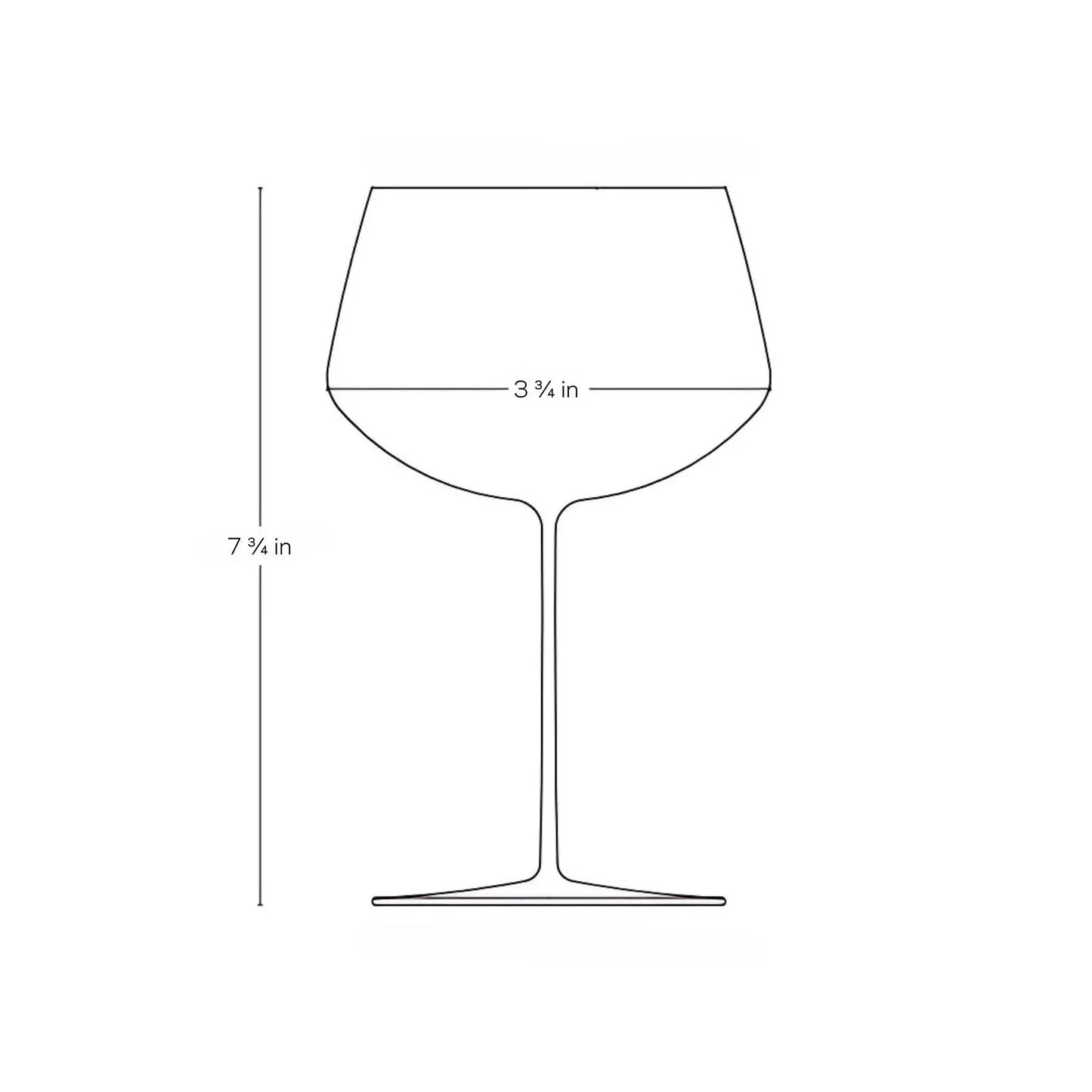 Stem Zero Full Bodied White Wine Glass