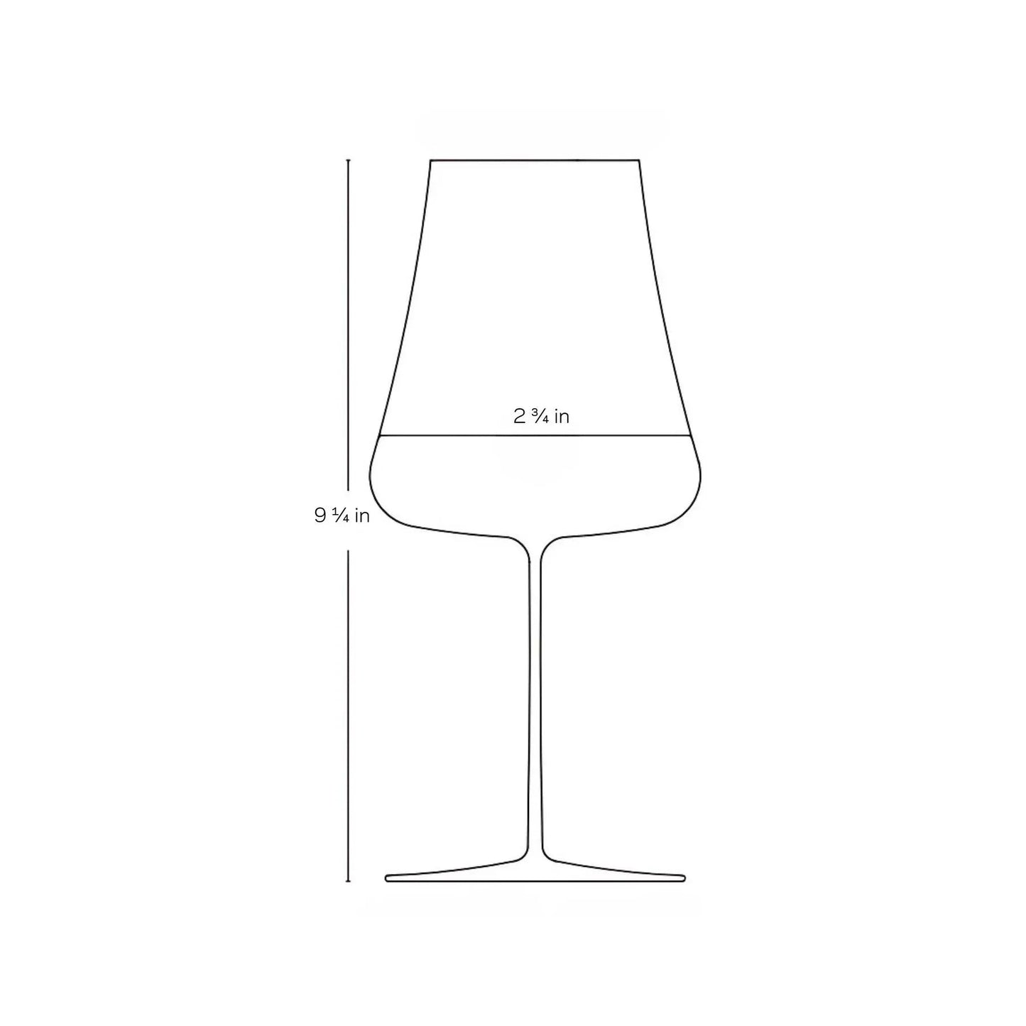 Stem Zero Volcano White Wine Glass