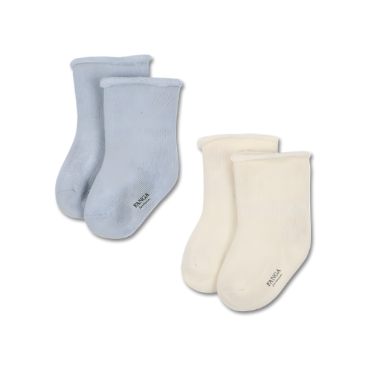 Vicino Terry Socks in Gray Dawn - 2 Pack