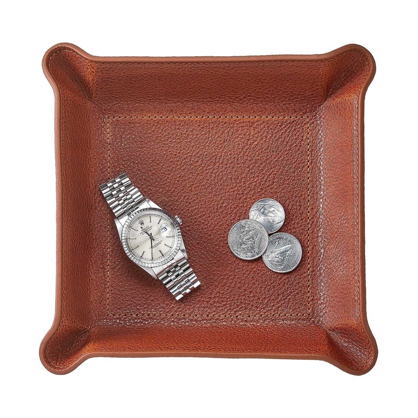 Leather Valet Tray