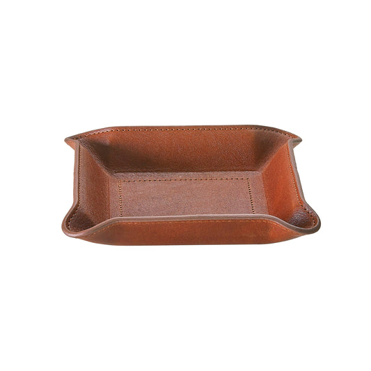 Small Leather Valet Tray
