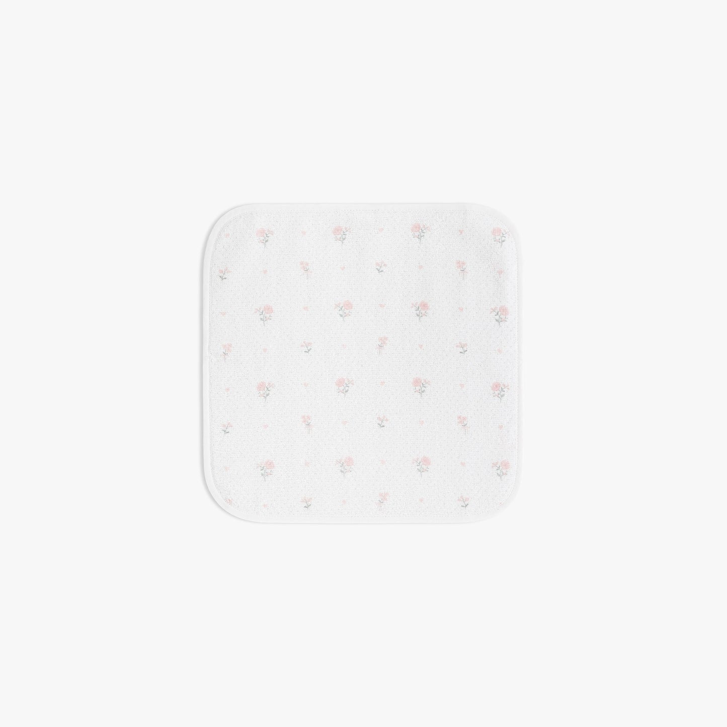 Ditsy Floral Washcloth - Pink