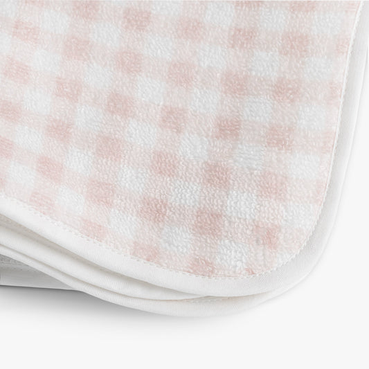Picnic Gingham Washcloth - Pink