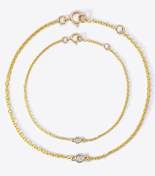 Birthstone Mommy & Me Bracelet Set