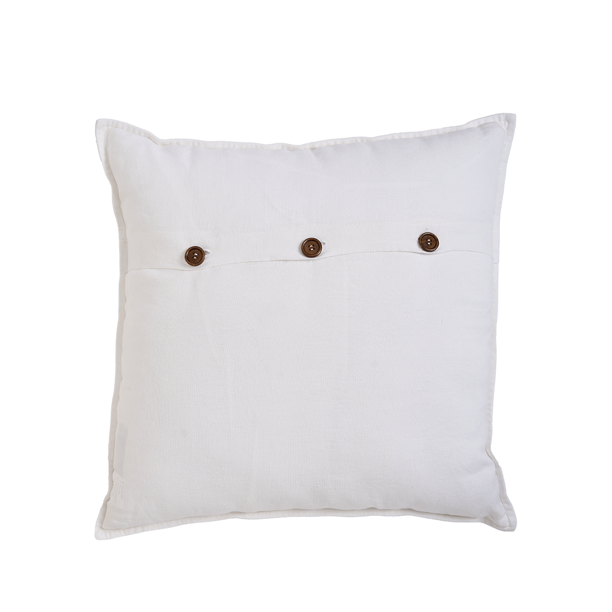 Hand Embroidered  Bouquet Pillow Cover 20" x 20"