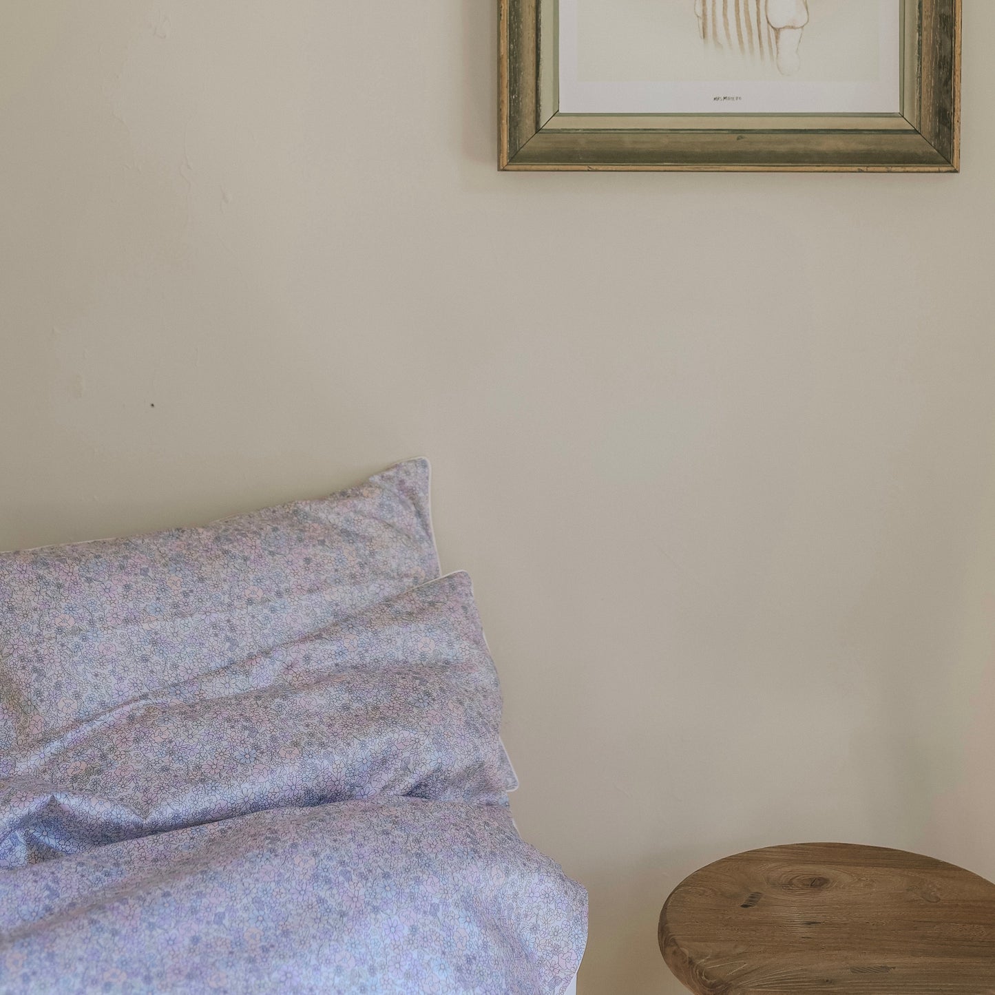 Enchanted Wildflowers Toddler Pillow - Ivory