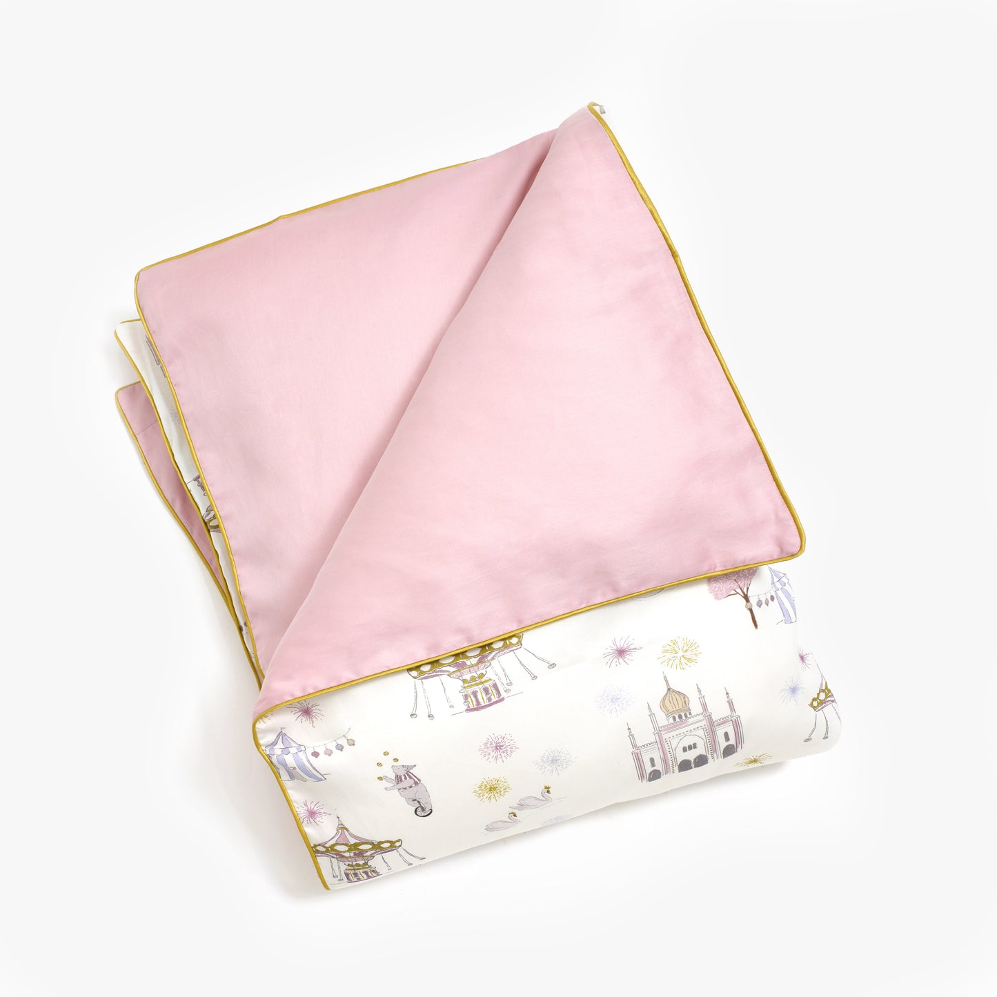 Adventures in Wonderland Baby Duvet - Rose