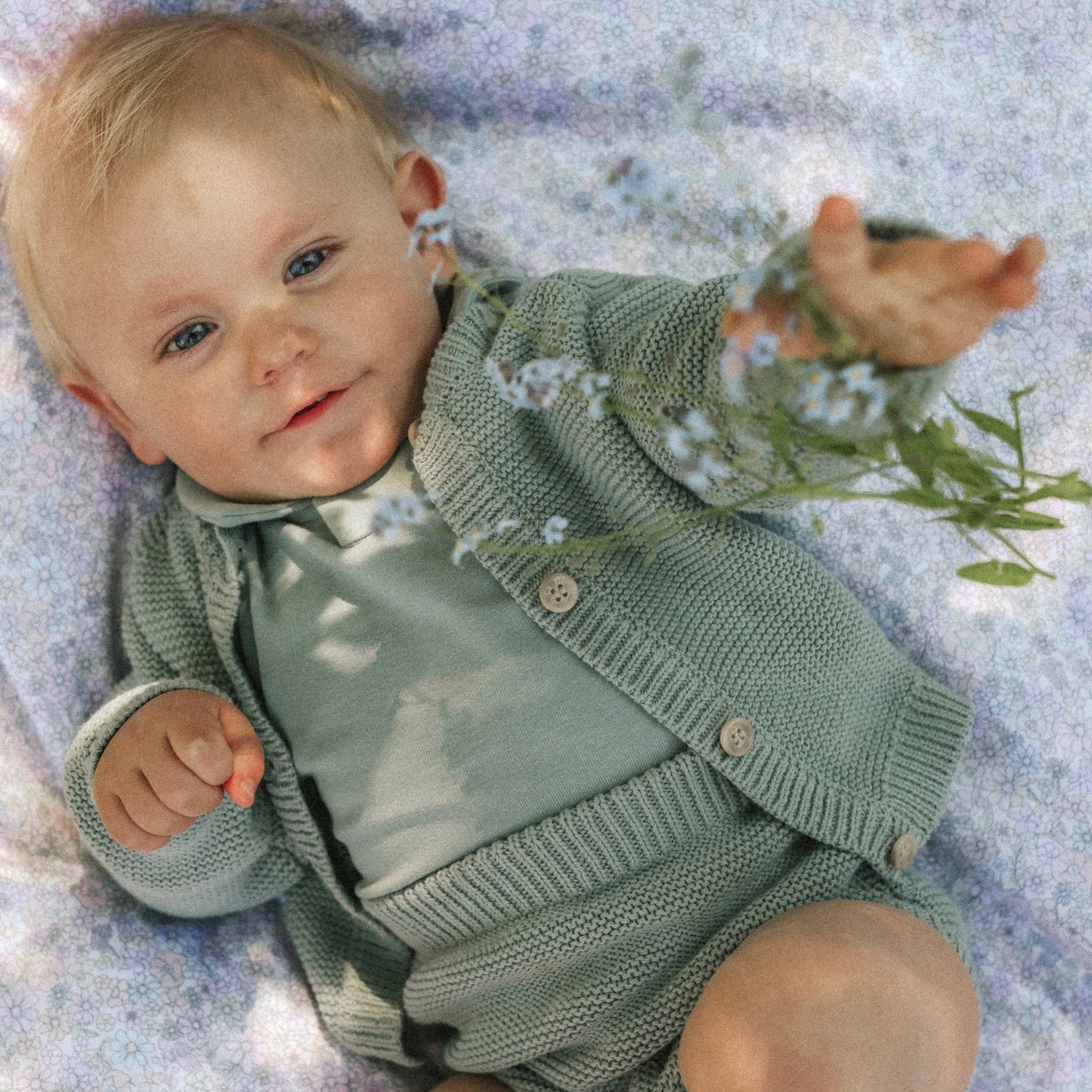 Enchanted Wildflowers Baby Duvet - Ivory