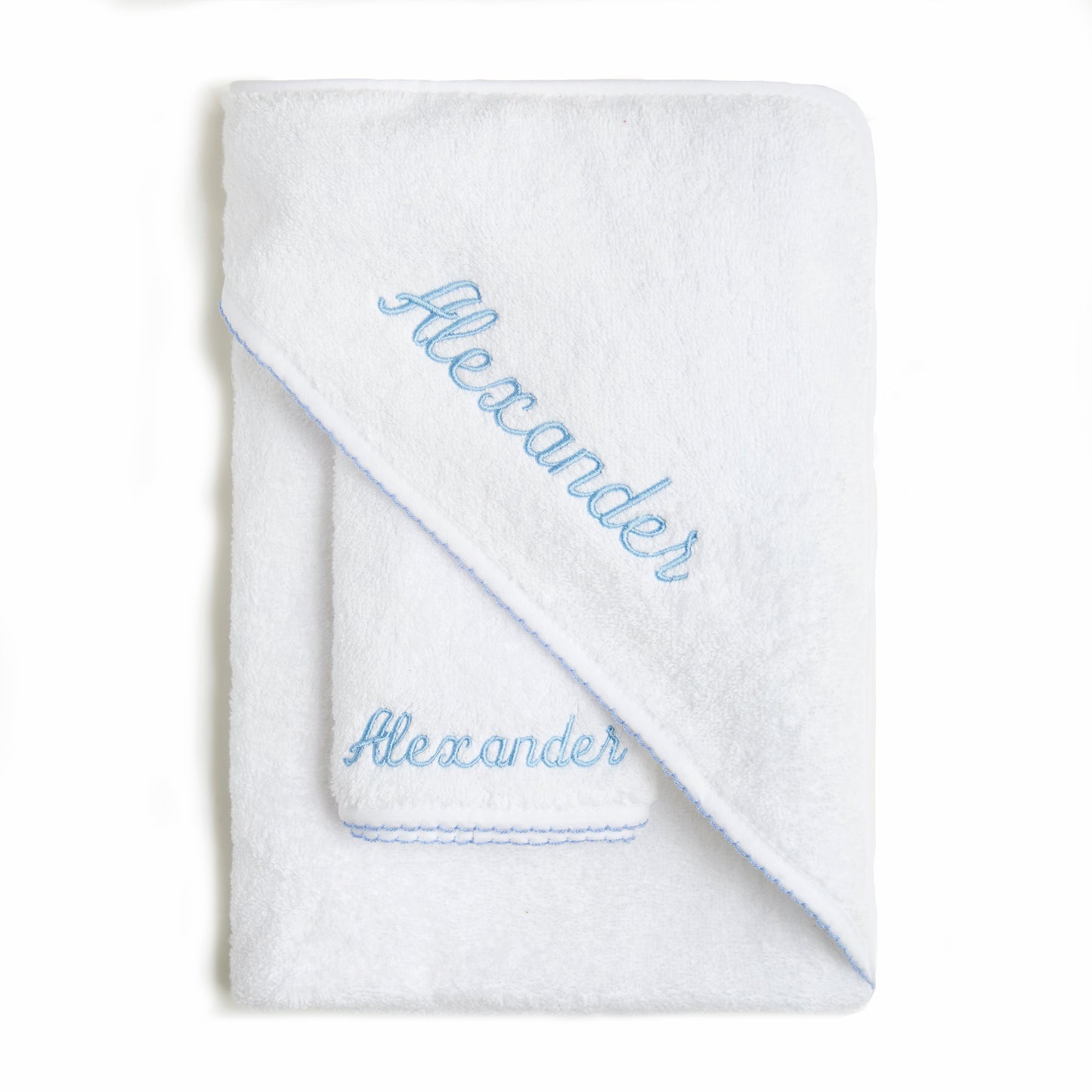 Baby Hooded Towel - Blue