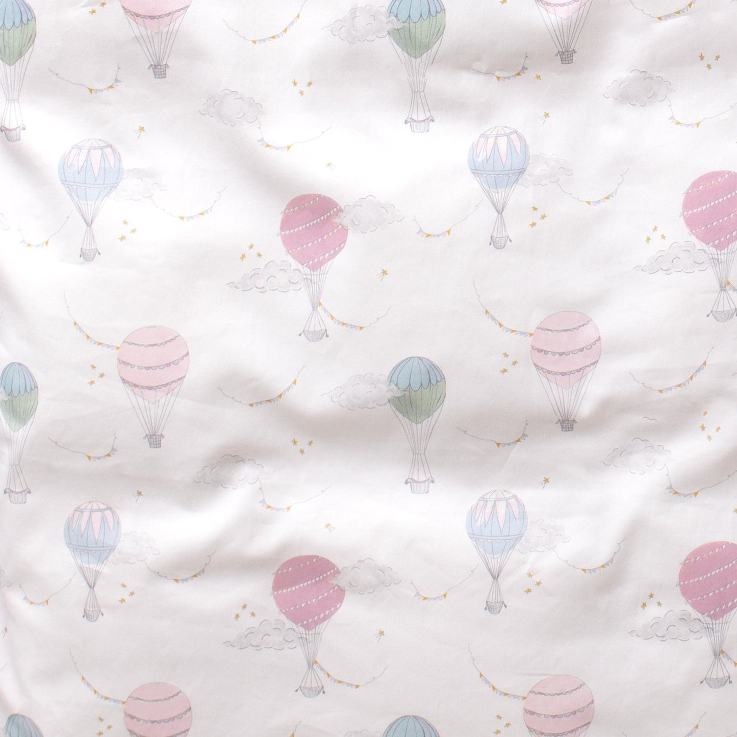 Touch The Sky Crib Sheet - Pink