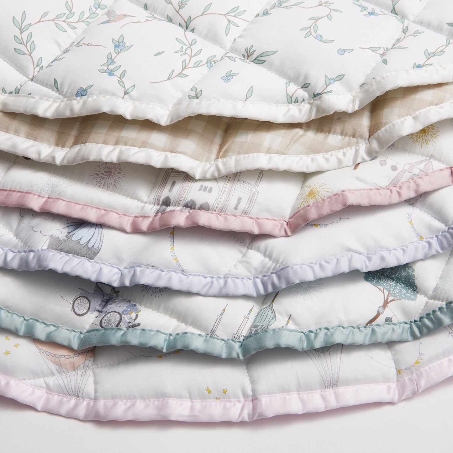 Adventures in Wonderland Play Mat - Aqua