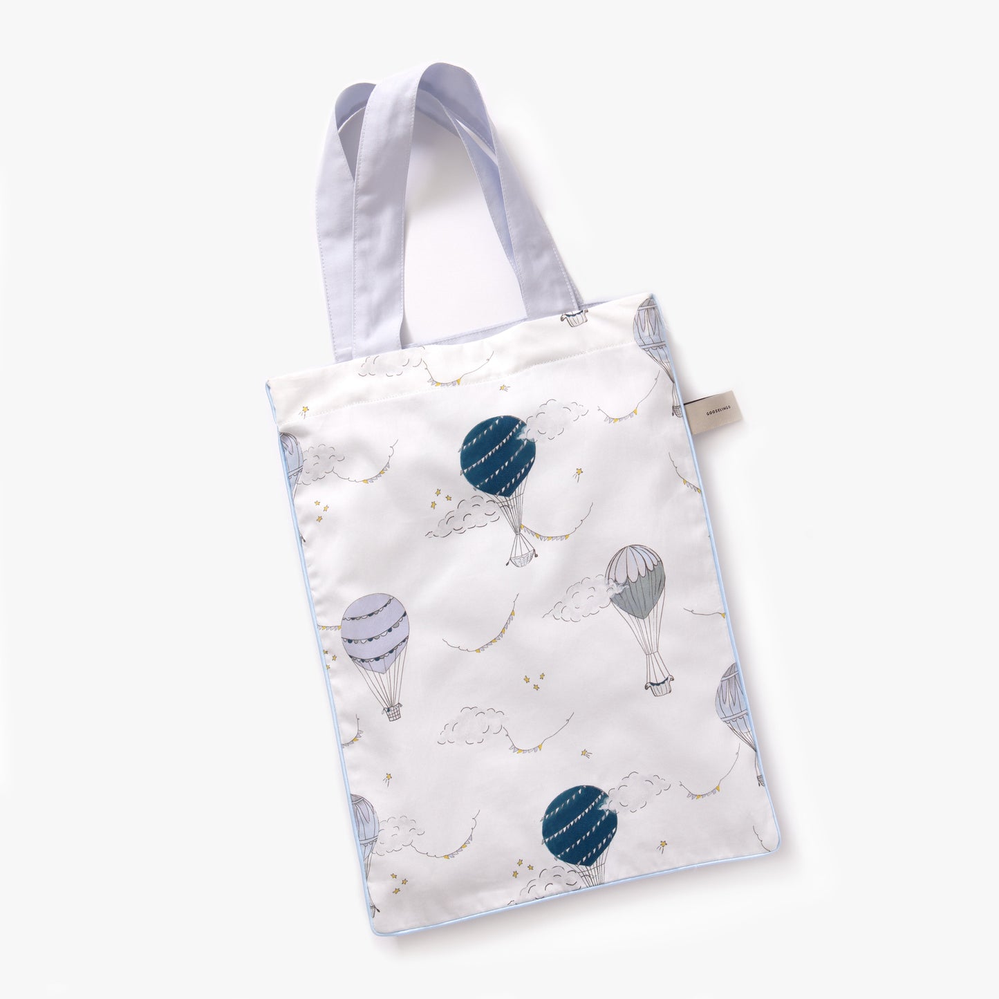 Touch The Sky Crib Sheet - Blue