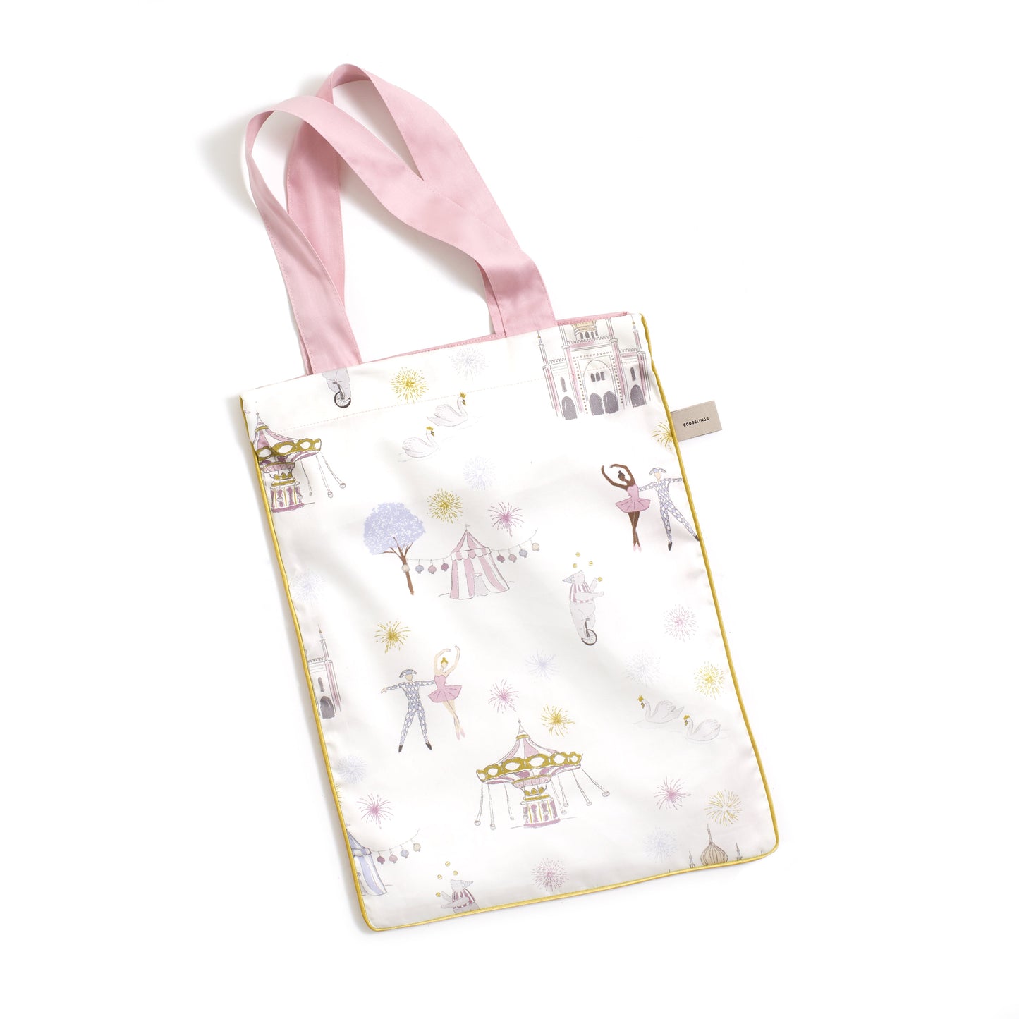 Adventures in Wonderland Crib Sheet - Rose