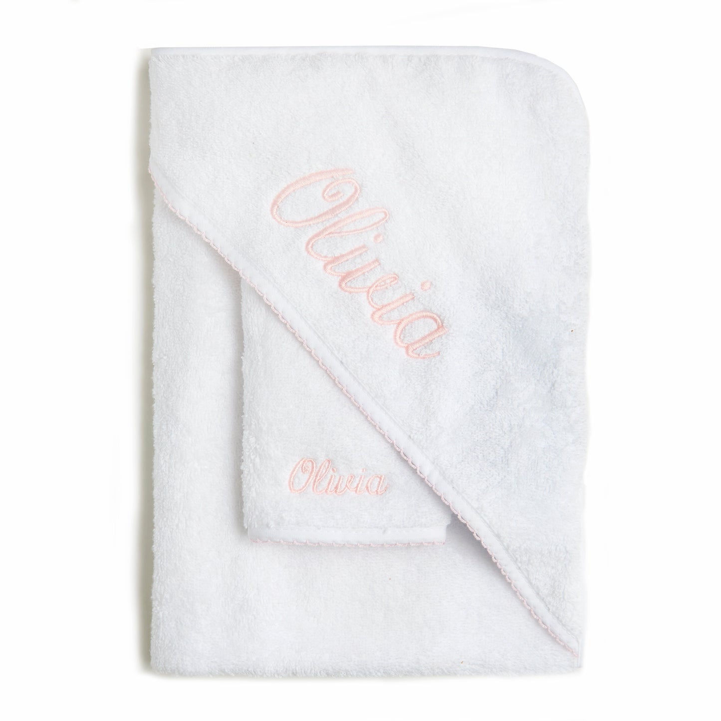 Baby Hooded Towel - Pink