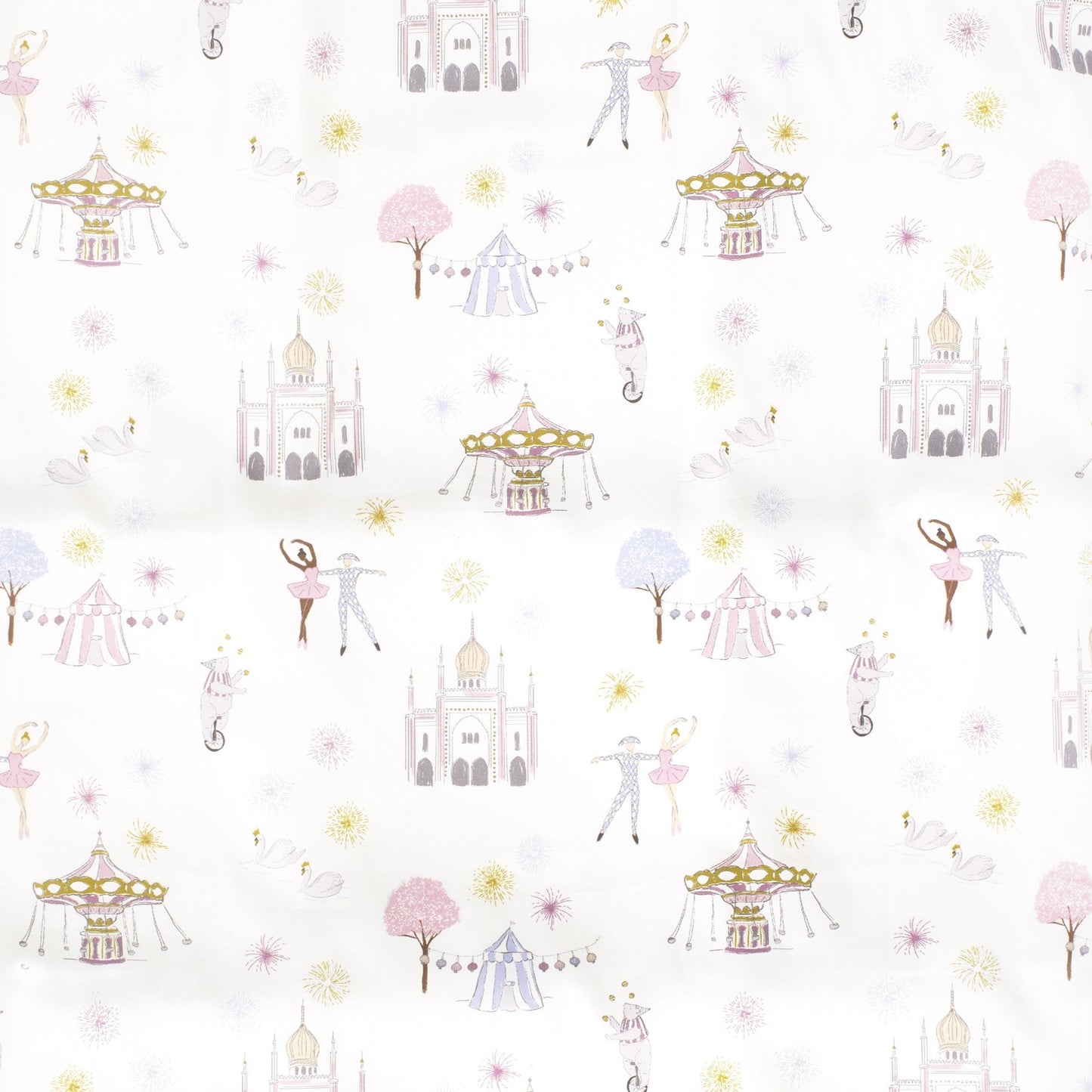 Adventures in Wonderland Baby Duvet - Rose