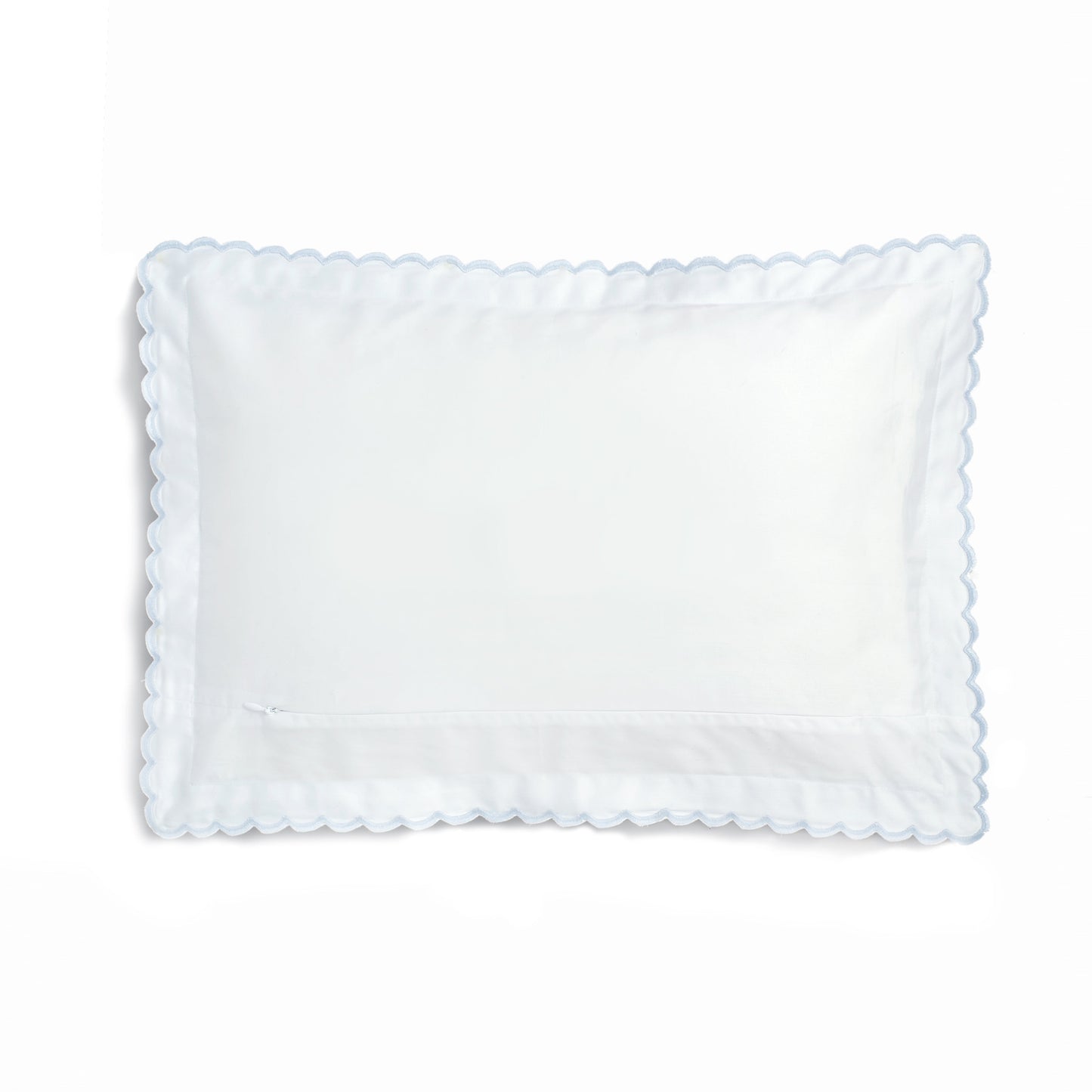Picnic Gingham Toddler Pillow - Blue