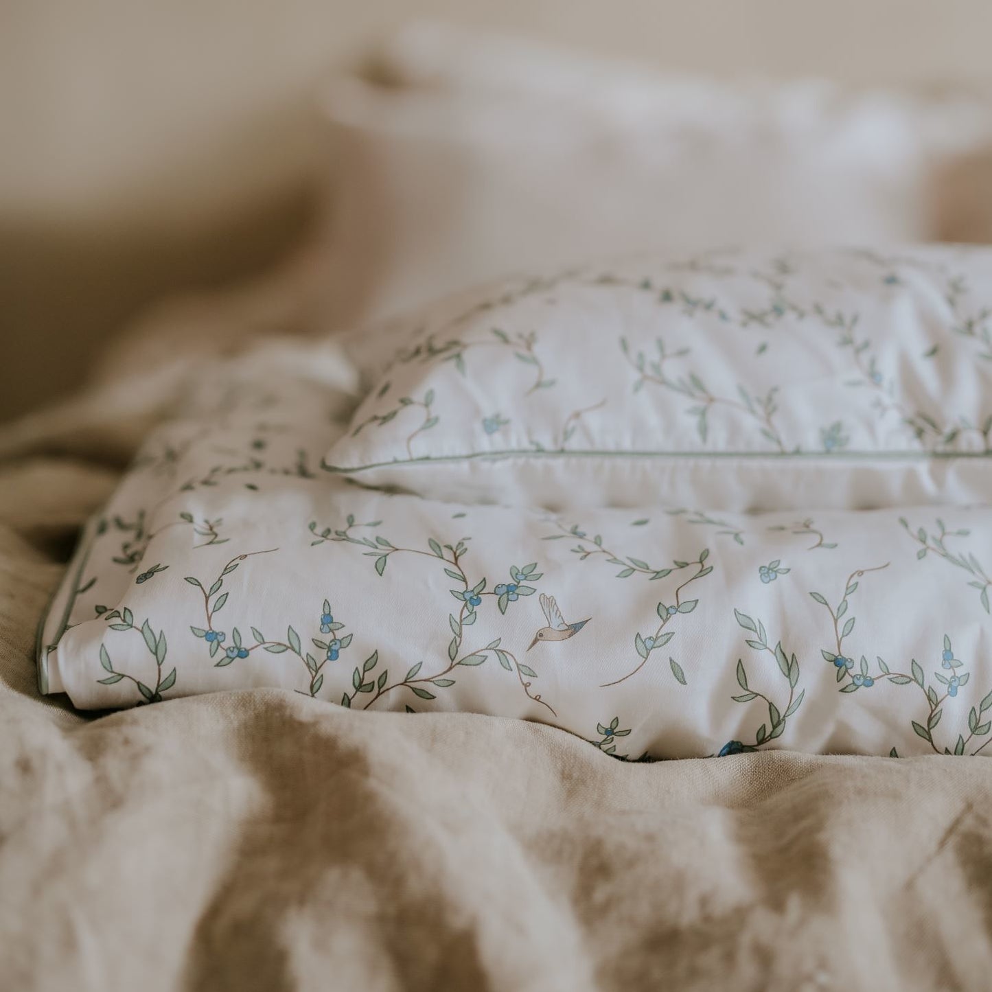 Secret Garden Baby Duvet - Ivory