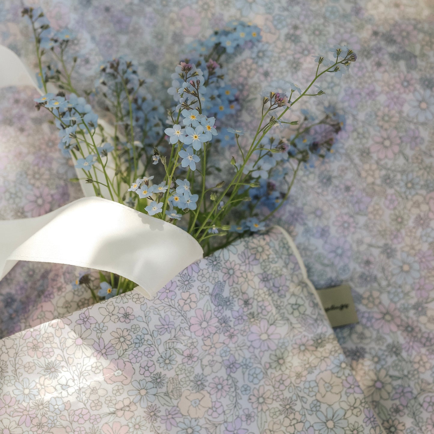 Enchanted Wildflowers Baby Duvet - Ivory