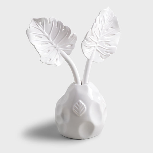 Diffuser Folha Costela de Adao White