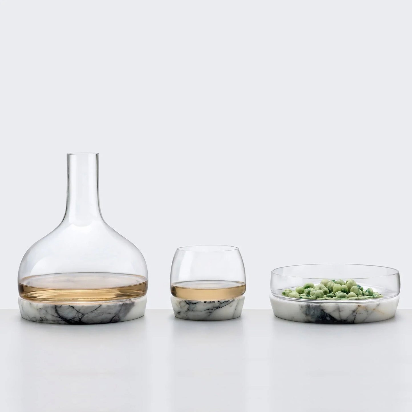 Chill Bowl with Marble Base L