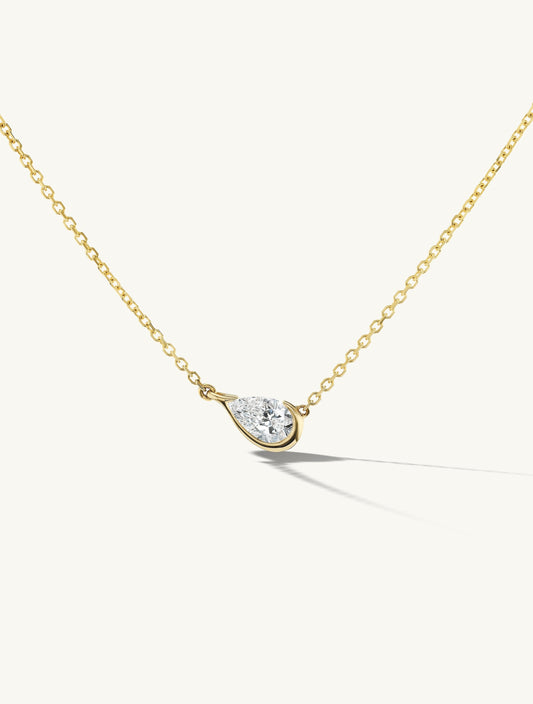 East West Droplet Necklace