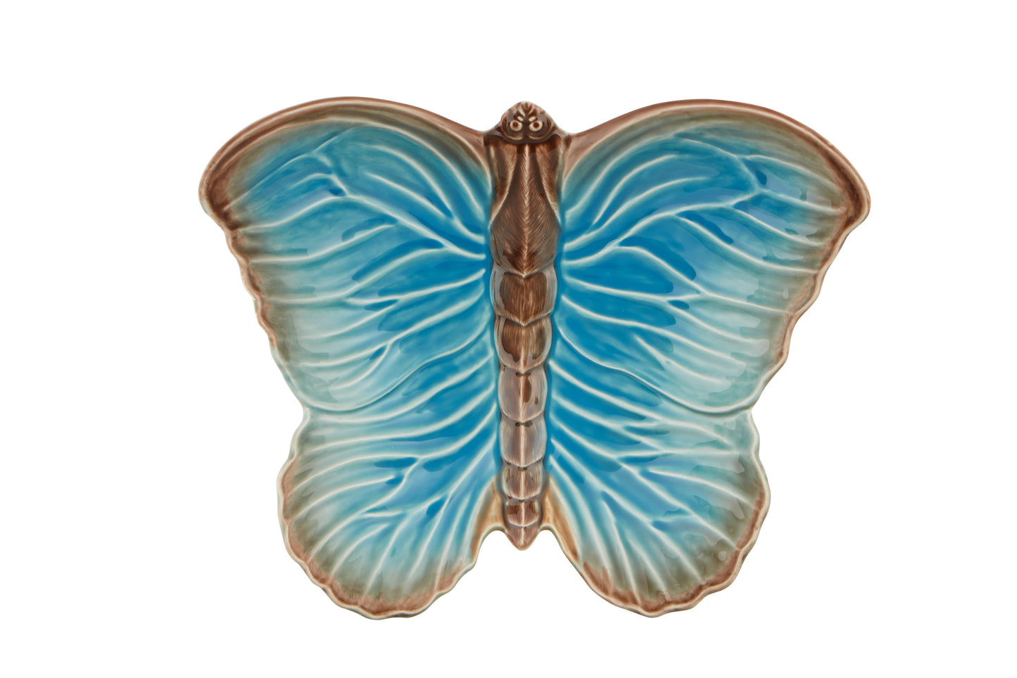 Bordallo Pinheiro Cloudy Butterflies By Cláudia Schiffer – Fruit Bowl 40 cm / 16"