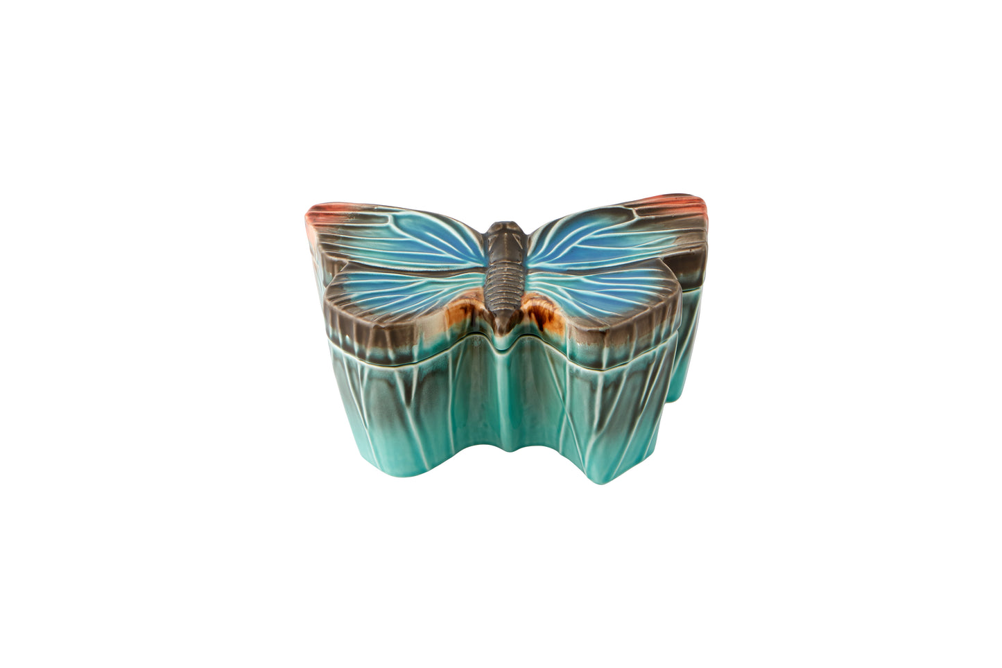 Bordallo Pinheiro Cloudy Butterflies By Cláudia Schiffer – Large Box 25 cm/ 9"