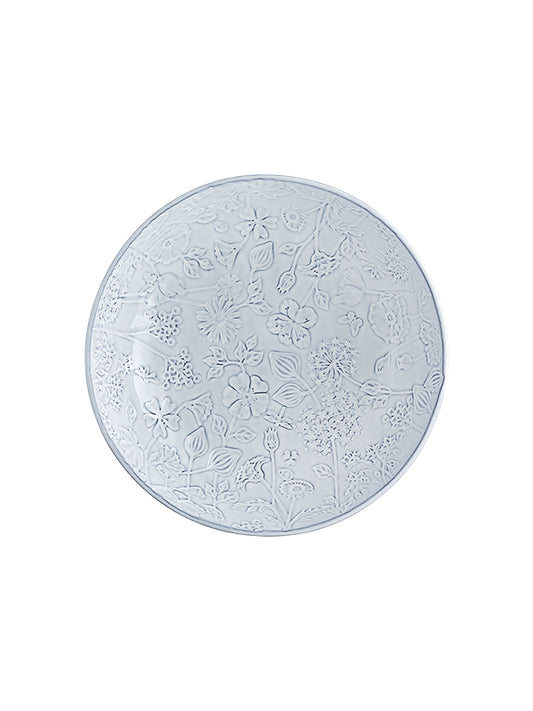 Bordallo Pinheiro Flora Antique White – Salad Bowl 30.5 cm / 12"