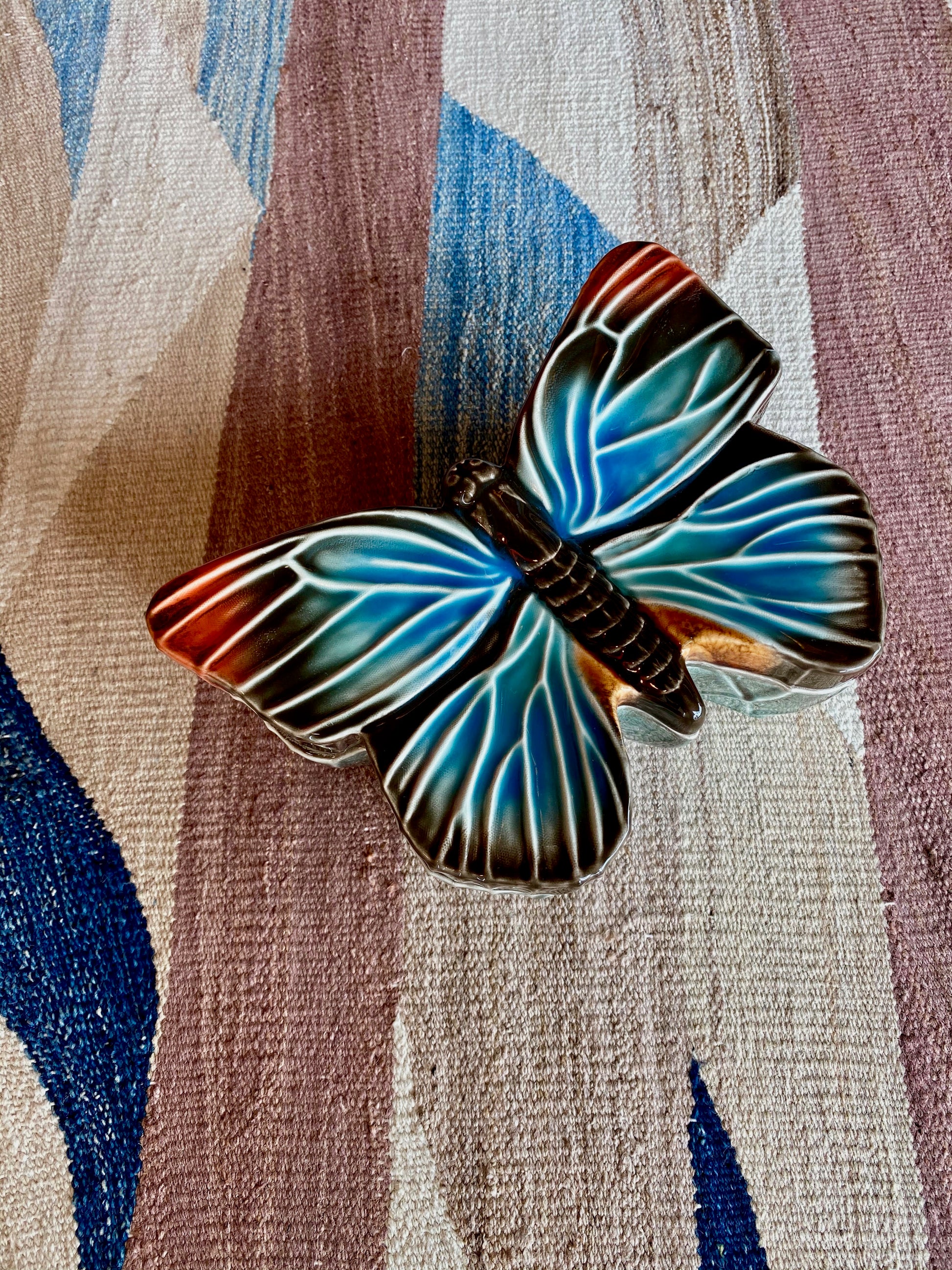 Bordallo Pinheiro Cloudy Butterflies By Cláudia Schiffer – Large Box 25 cm/ 9"