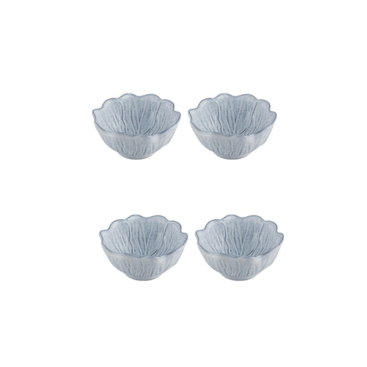 Bordallo Pinheiro Flora Antique White – Bowl 12.5 cm / 4", set of 4