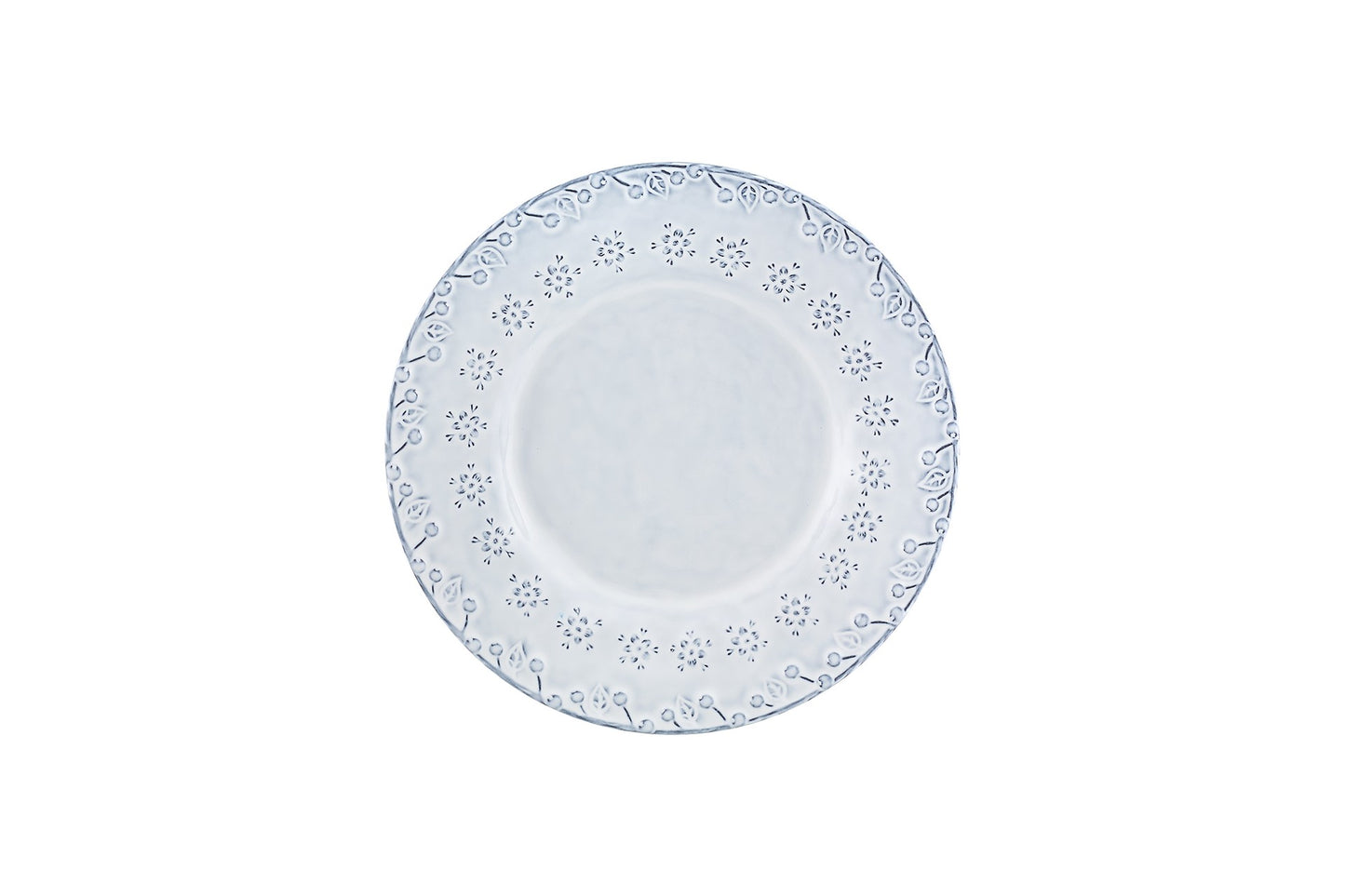 Bordallo Pinheiro Flora Antique White – Dessert Plate 23cm/ 9"