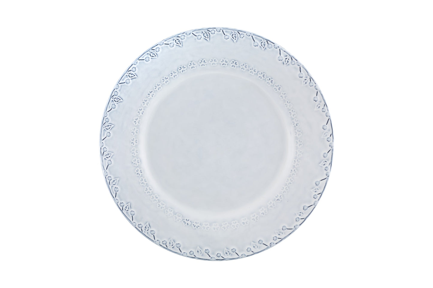 Bordallo Pinheiro Flora Antique White – Dinner Plate 29 cm / 11", set of 4