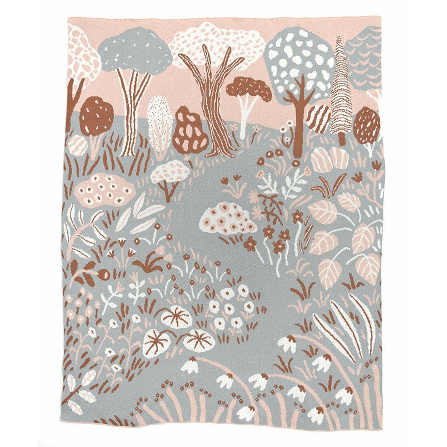 Garden Knit Blanket