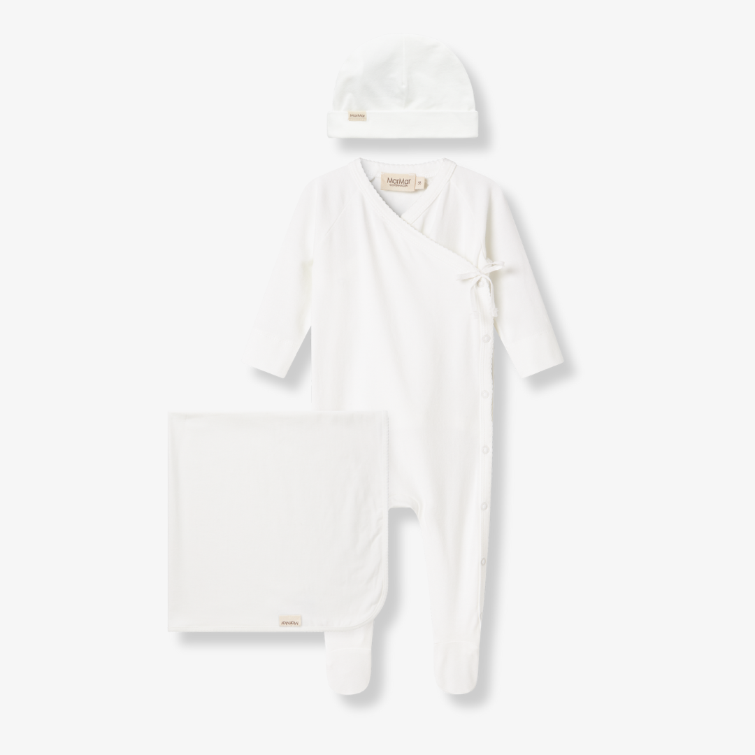 Layette Gift Set 3 PC - Gentle White