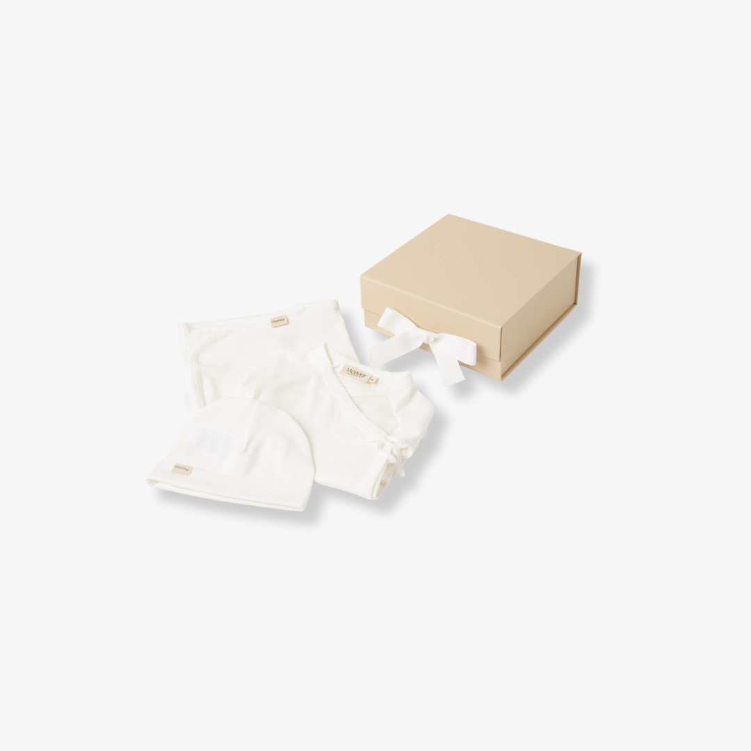 Layette Gift Set 3 PC - Gentle White